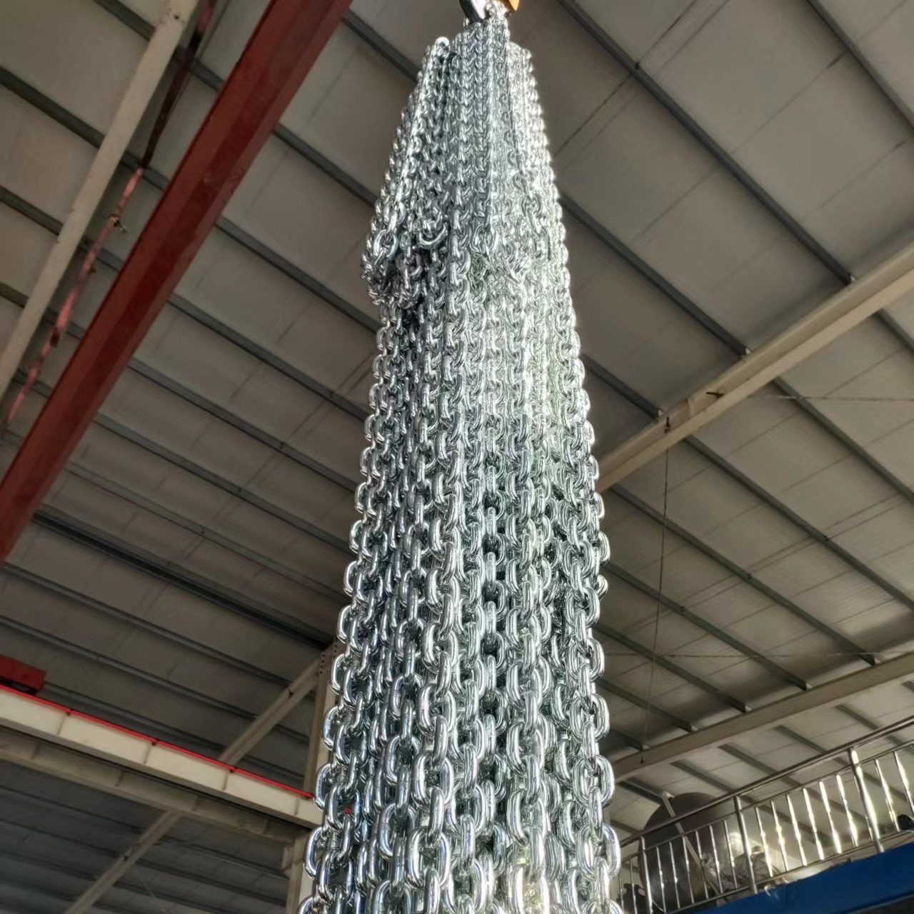 Galvanized lifting chain 