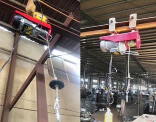 Household miniature electric hoist 