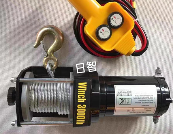 12 Volt DC Electric Winch 
